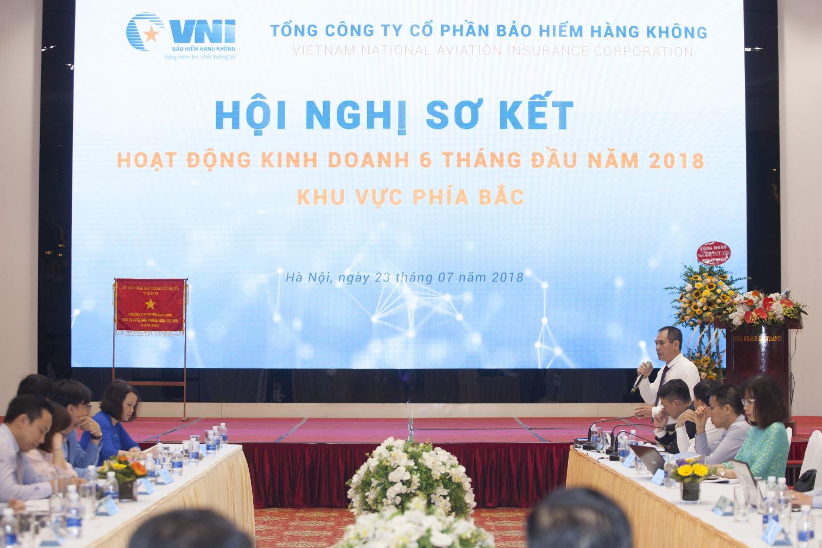 VNI - Hội nghi sơ kết 6 tháng đầu năm 2018, Ra mắt website bảo hiểm online www.ebhhk.repgrid.com